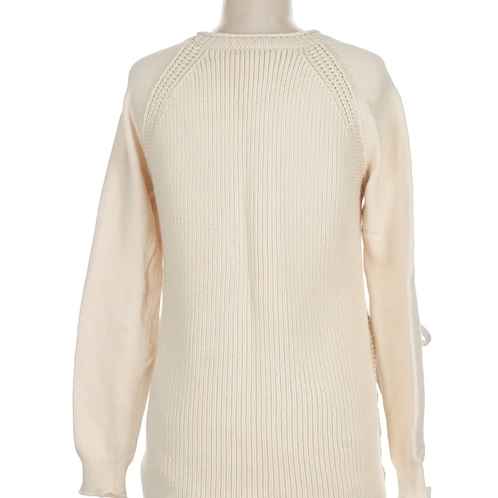 J Crew pull over ivory sweater size medium - Picture 2 of 7